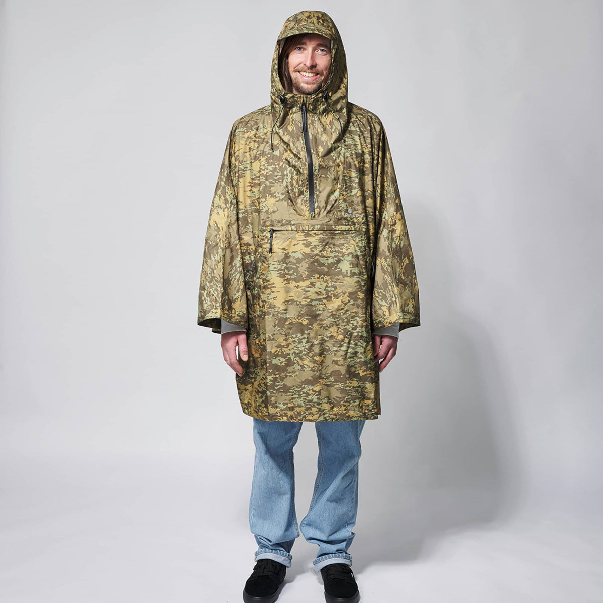 VOITED Rain Poncho - Water-Resistant & Packable - Wetlands Rainwear VOITED 